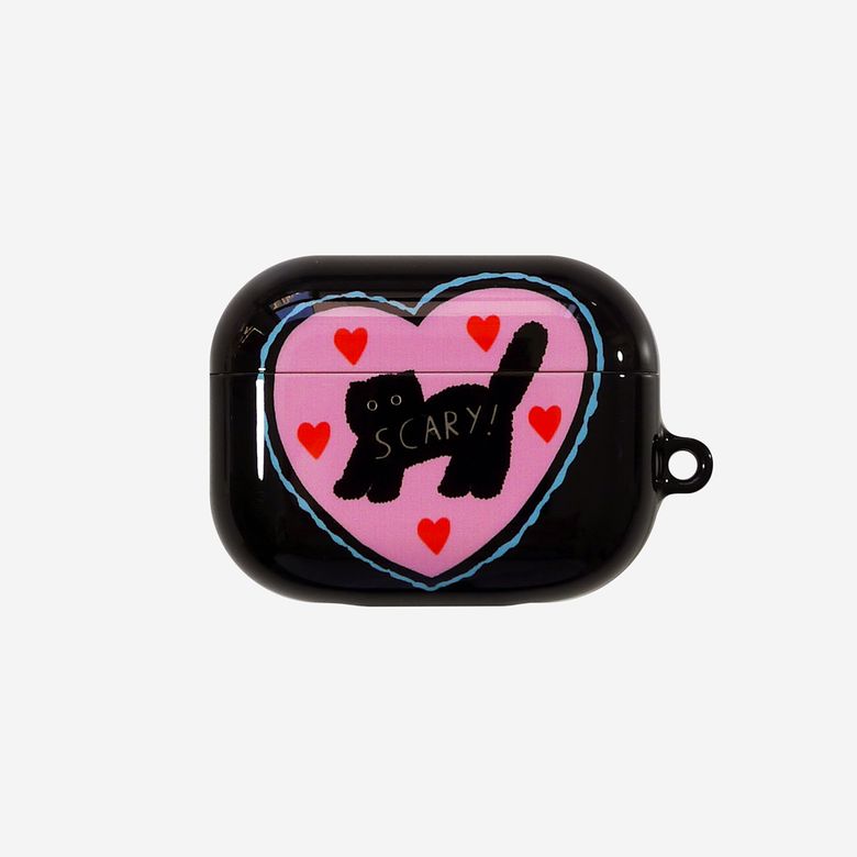 Scary Cat-Black  Airpodcase 에어팟케이스