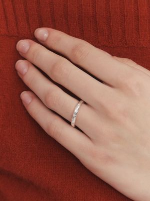 [silver925] glacy star cubic ring