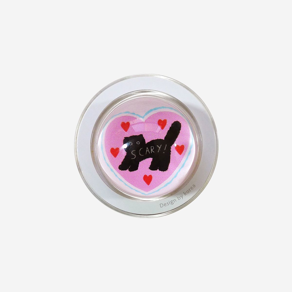 러브오낫(LOVE OR NOT) 맥세이프/구슬톡_Pink Scary Cat Magsafe/Circle-Tok