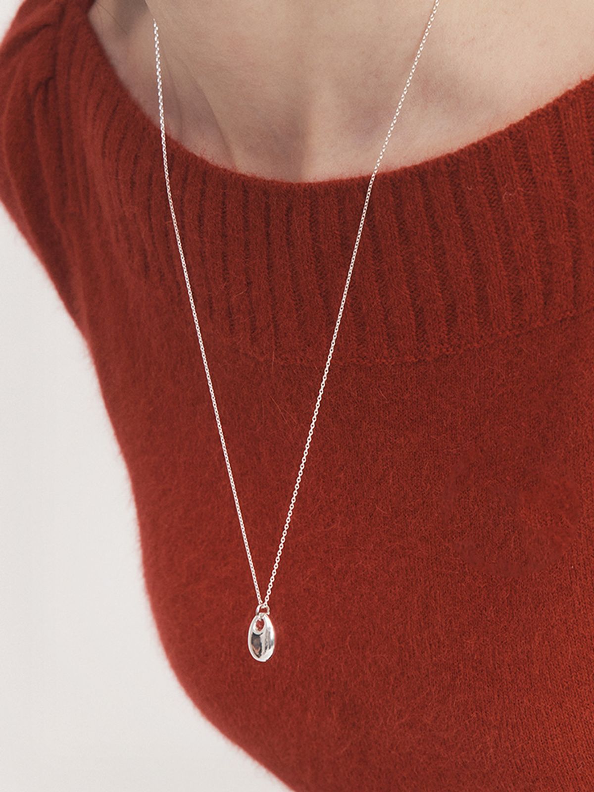 앵브록스(ENGBROX) mute long necklace