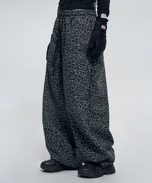 [벤힛xNEO]MRC 레오파드 스웻팬츠