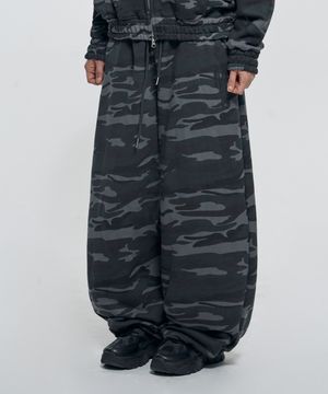 [벤힛xNEO]MRC 카모 스웻팬츠 차콜