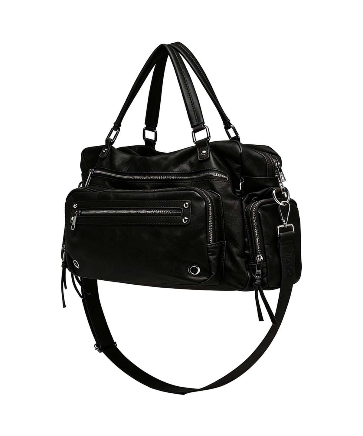 블랙 퍼플(BLACK PURPLE) 브레드 백 Bread Bag_Black