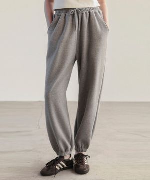 양기모 밴딩 조거 팬츠