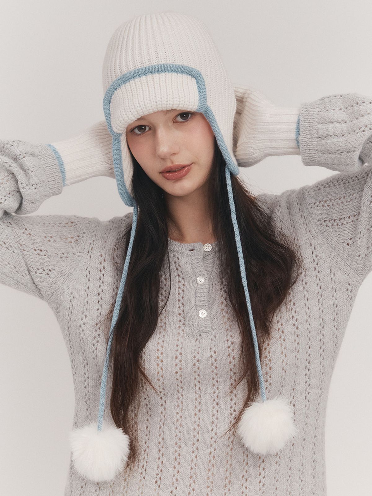 앵브록스(ENGBROX) pookie knit trooper hat_3 colors