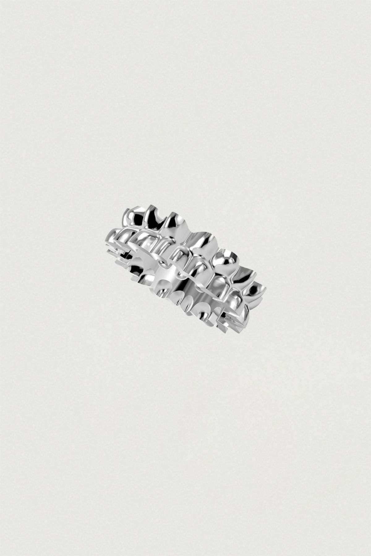 페어오브러브(PAIR OF LOVE) [925SILVER]SATIN FRILL RING