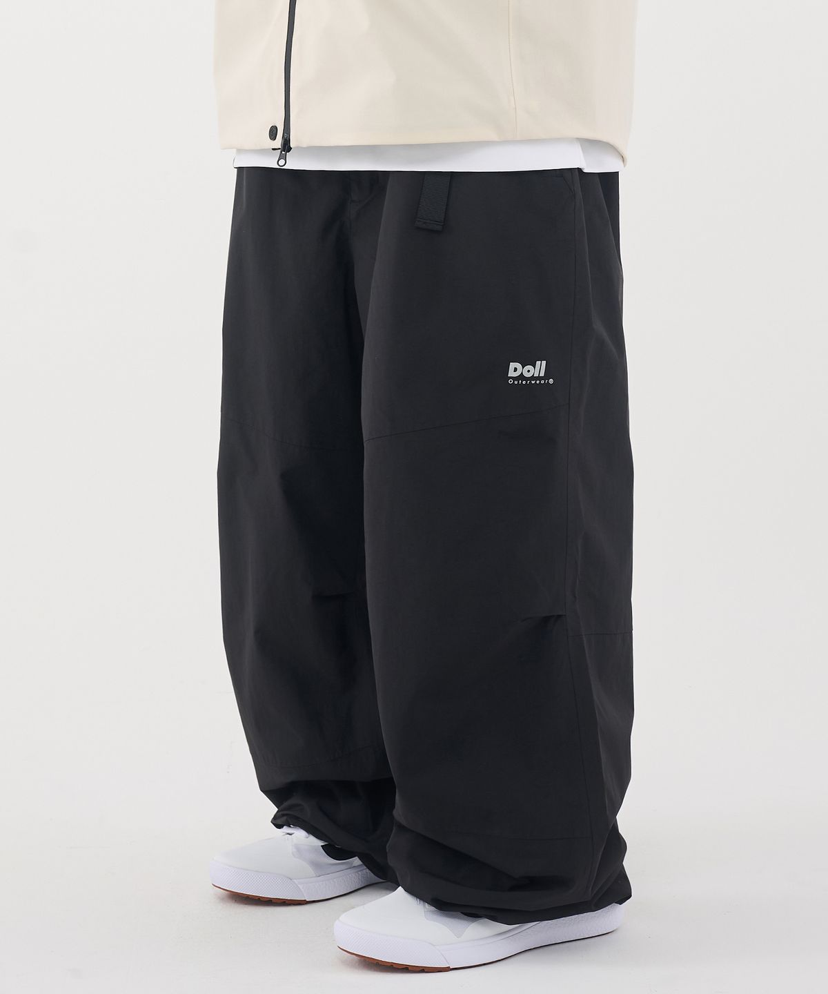 돌아우터웨어(DOLL OUTERWEAR) 2526 레귤러 팬츠 BLACK 남녀공용