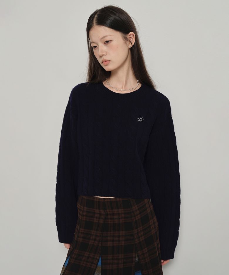 HBT Cashmere Round Knit
