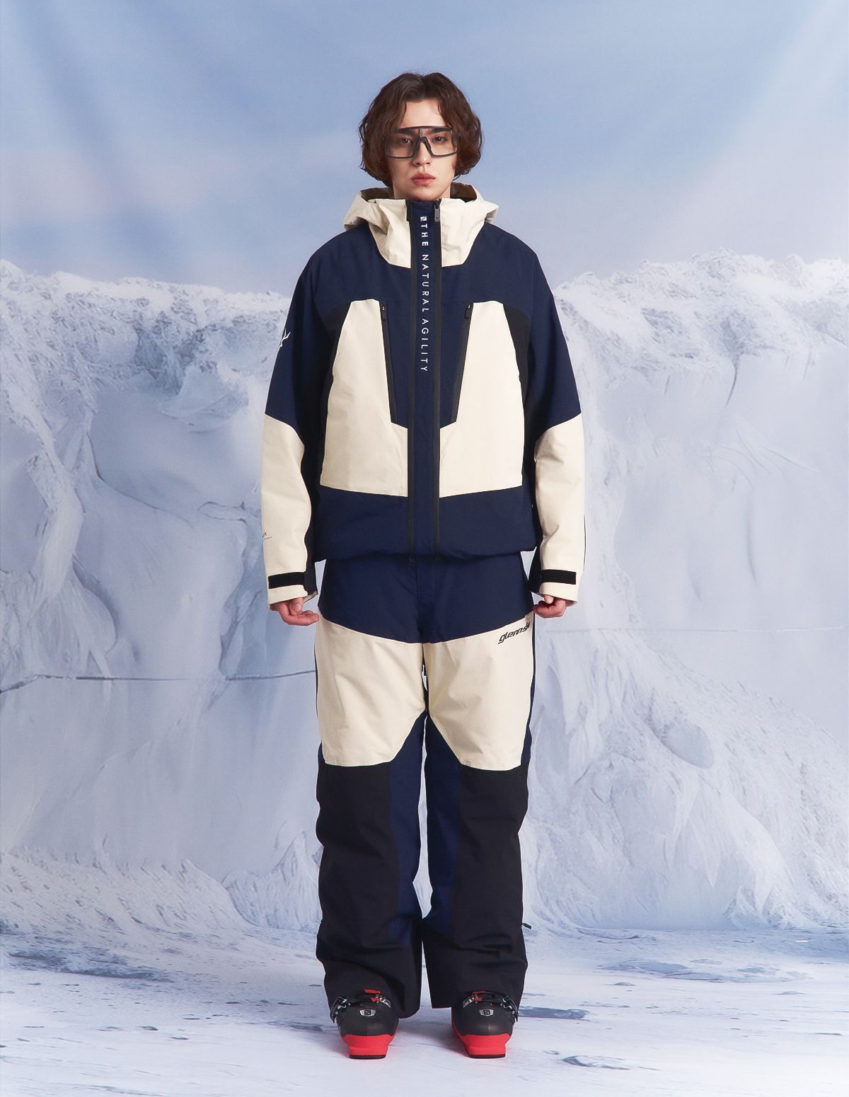 글렌스키(GLENNSKI) 26 TP Q Set - Navy