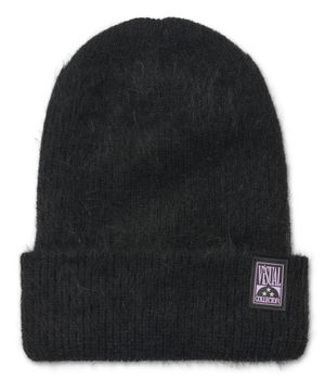 소프트 플러피 비니 [블랙]