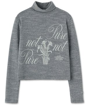 낫 퓨어 아트워크 터틀넥 [라이트 그레이]