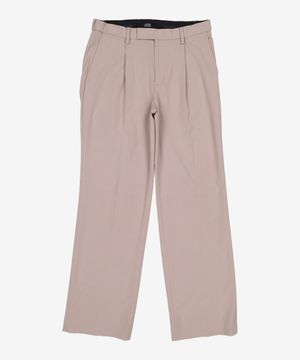 라이트웨이트 와이드 히든 밴딩 슬랙스 [라이트 베이지] 30