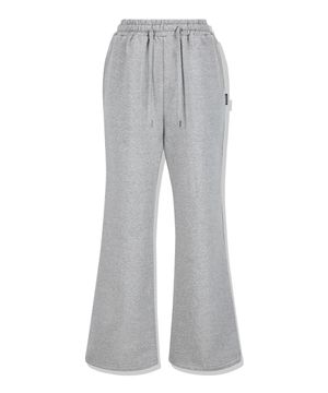 [논기모or기모] 우먼 부츠컷 트레이닝 밴딩 팬츠 (그레이)