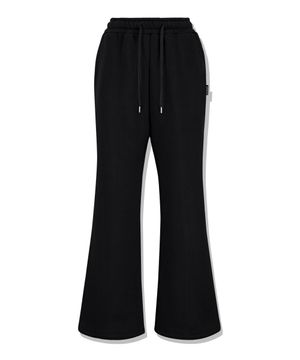 [논기모or기모] 우먼 부츠컷 트레이닝 밴딩 팬츠 (블랙)