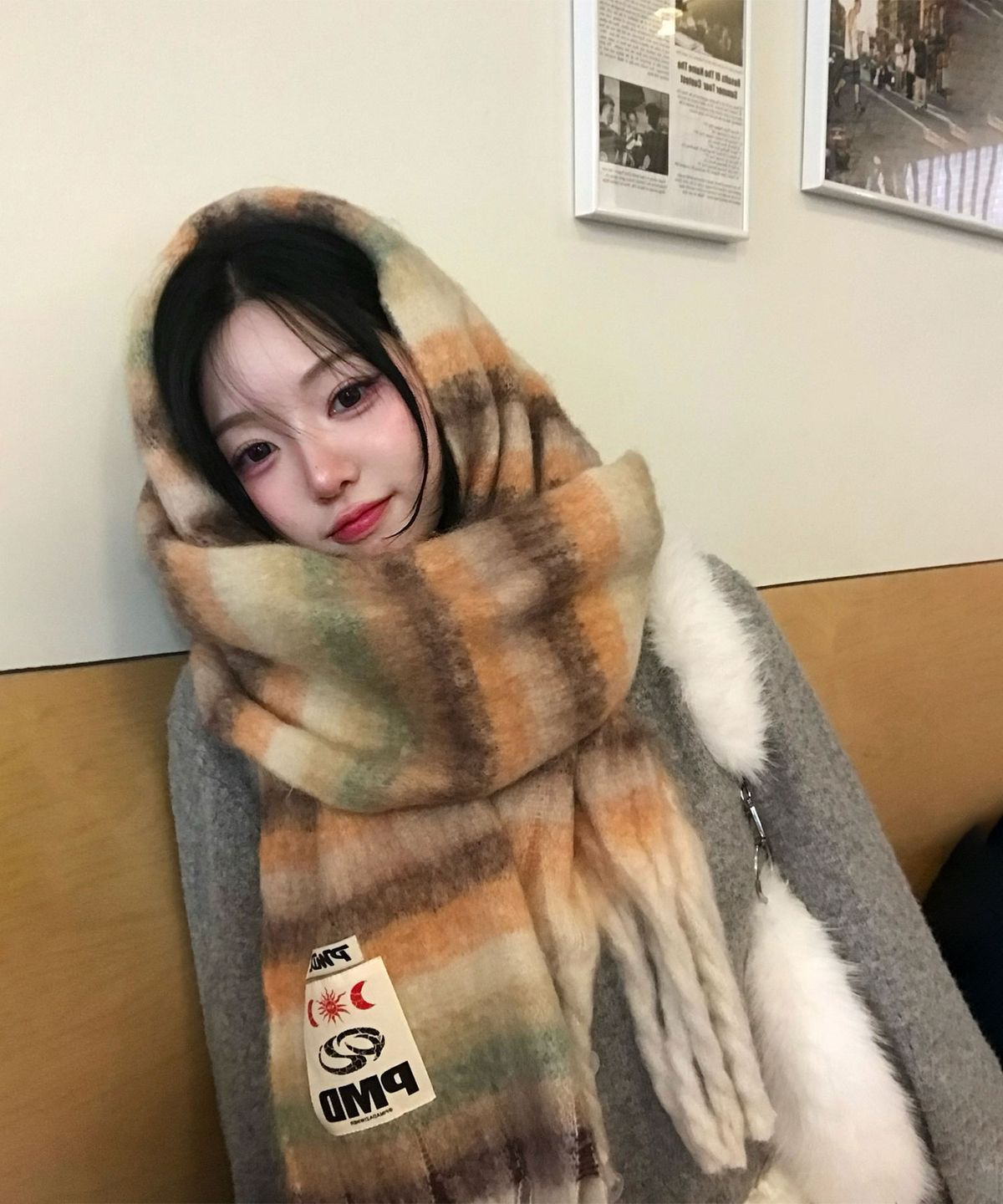피마다지윈(PIMADAZIWIN) 구름 시그니처 머플러 5color