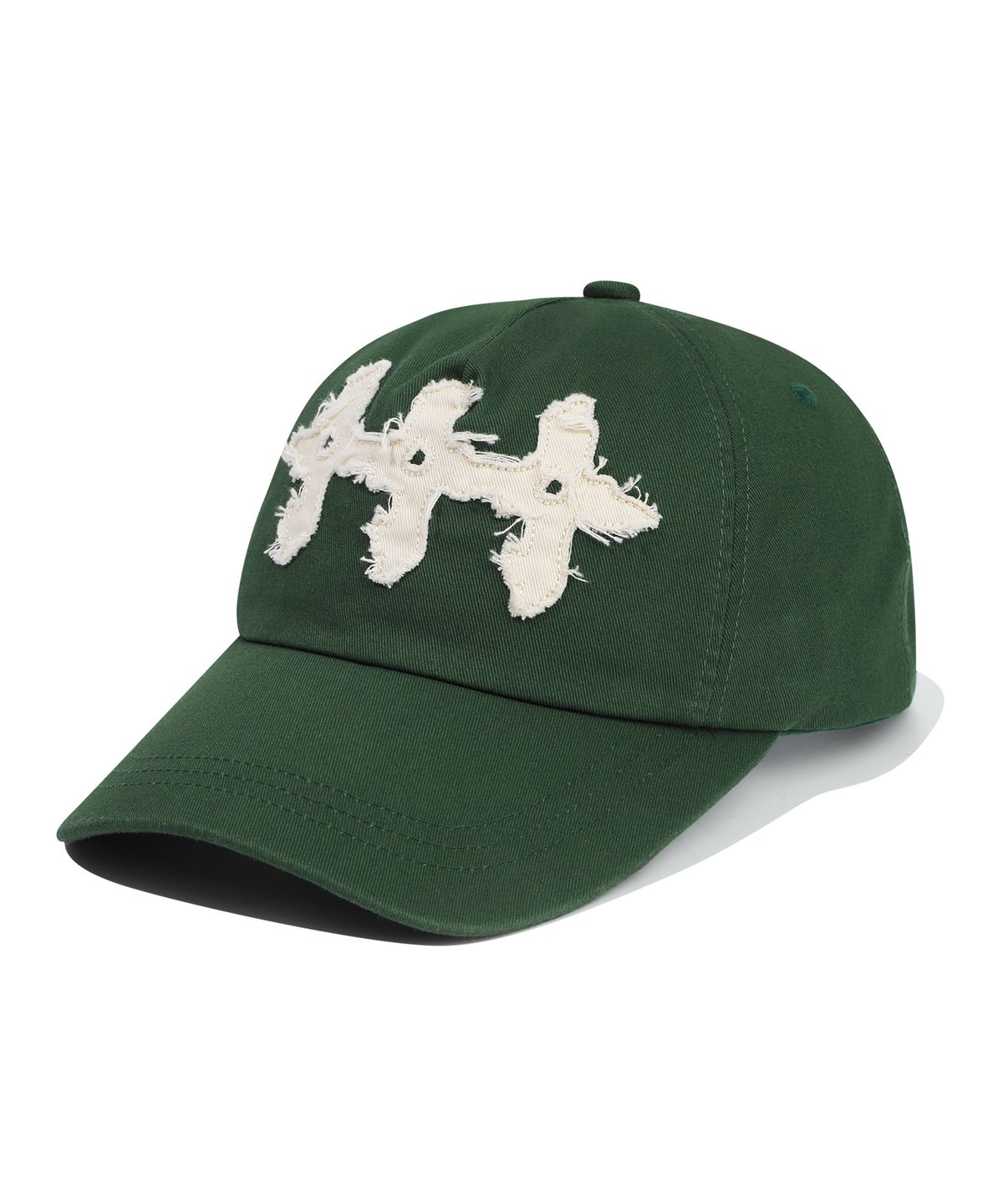 낫포너드(NOT4NERD) 444 Logo Patch Ball Cap - Green