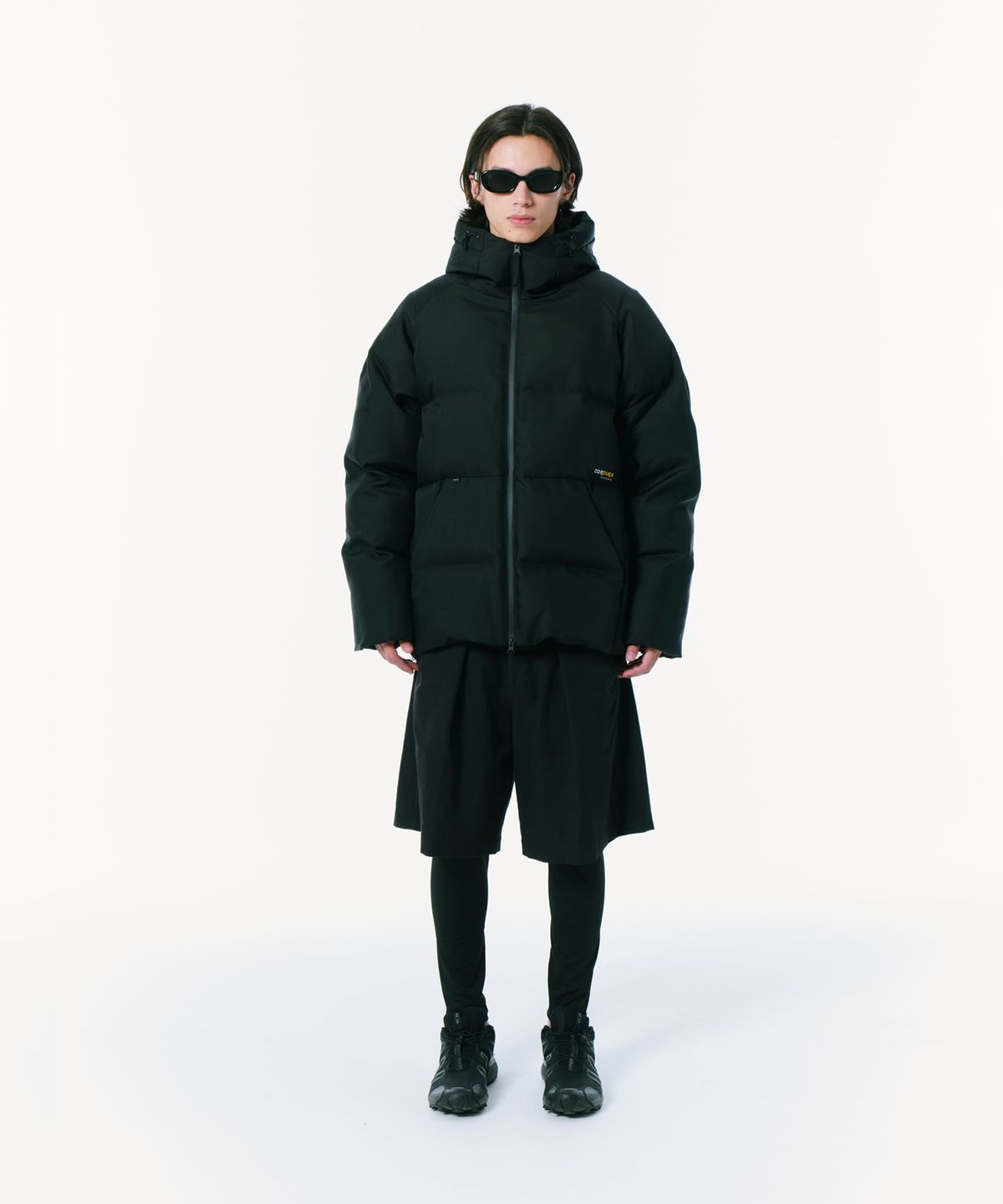 밀라코드(MILACODE) Cordura Hoodie Padding (3M Featherless) Semi Over Fit (BLACK)