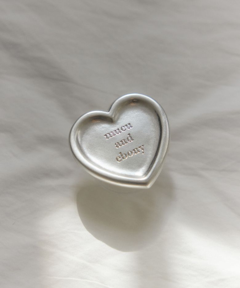 [선물포장] Logo Heart Tok _ Silver
