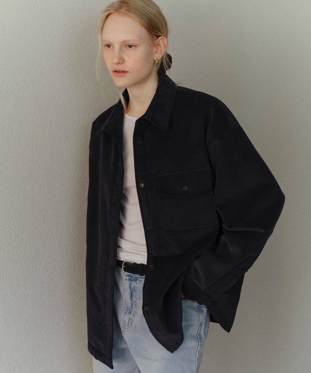 유라고(URAGO) Corduroy padded shirts