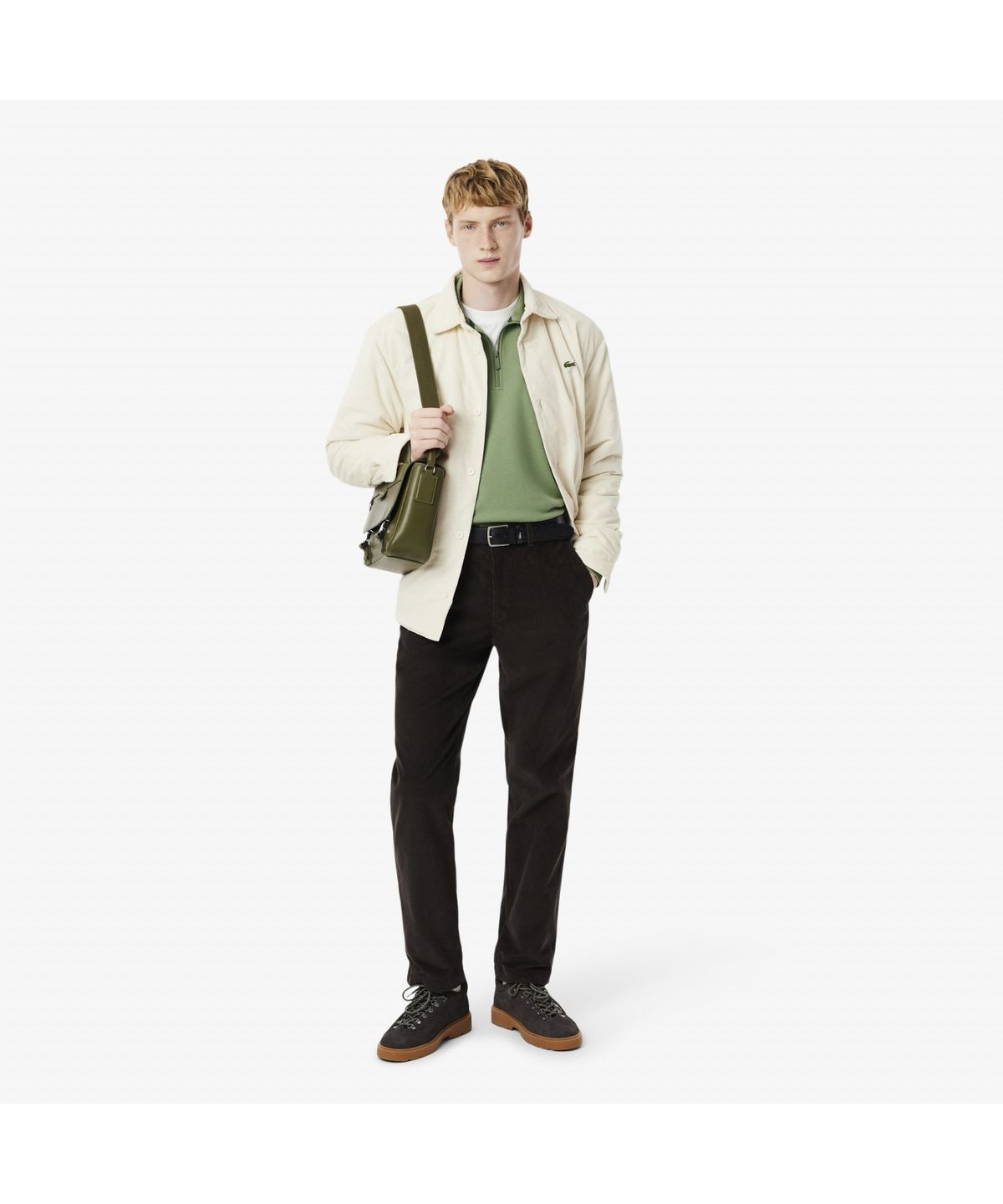 라코스테(LACOSTE) 남성 엘레강스 35MM 가죽벨트 RC4097M55N 672