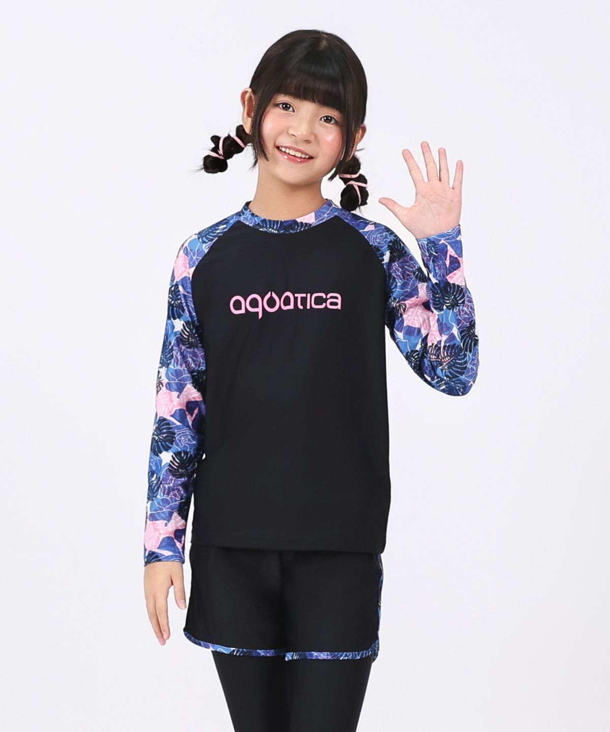 아쿠아티카(AQUATICA) 아동 래쉬가드 AQAJ3T24001 일반용수경 5종세트