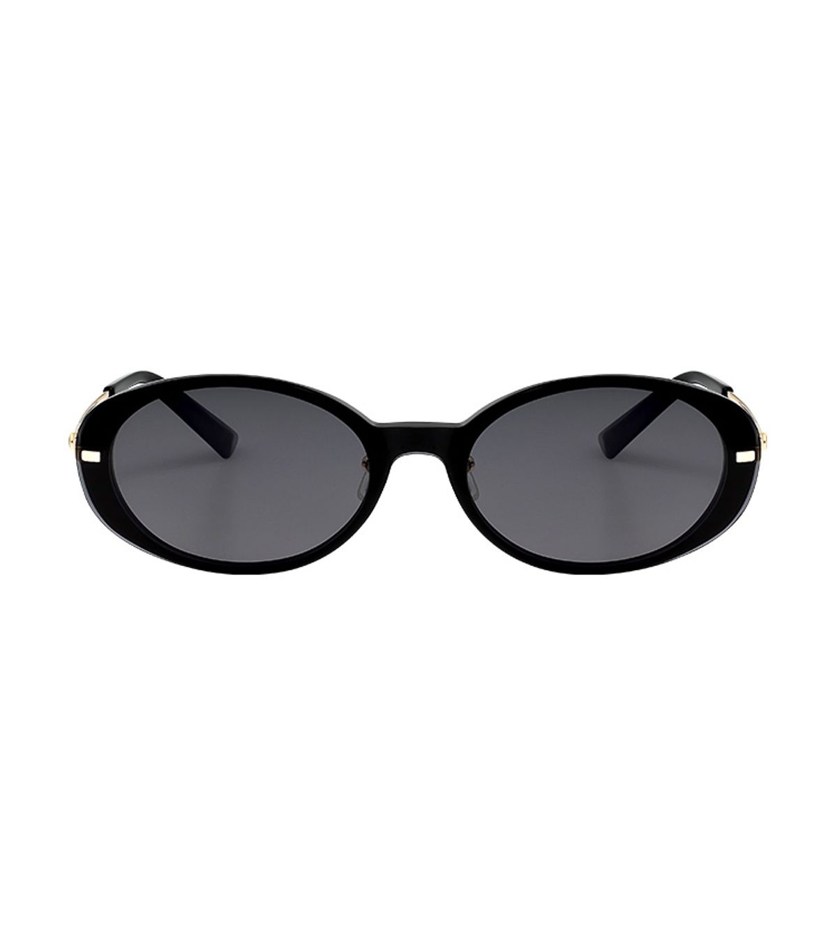 헌터 아이웨어(HUNTEREYEWEAR) [WOMAN] 라운드 콤비네이션 클립온 선글라스 - 블랙 HTB27