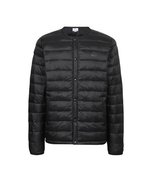경량 패딩 유니 블랙