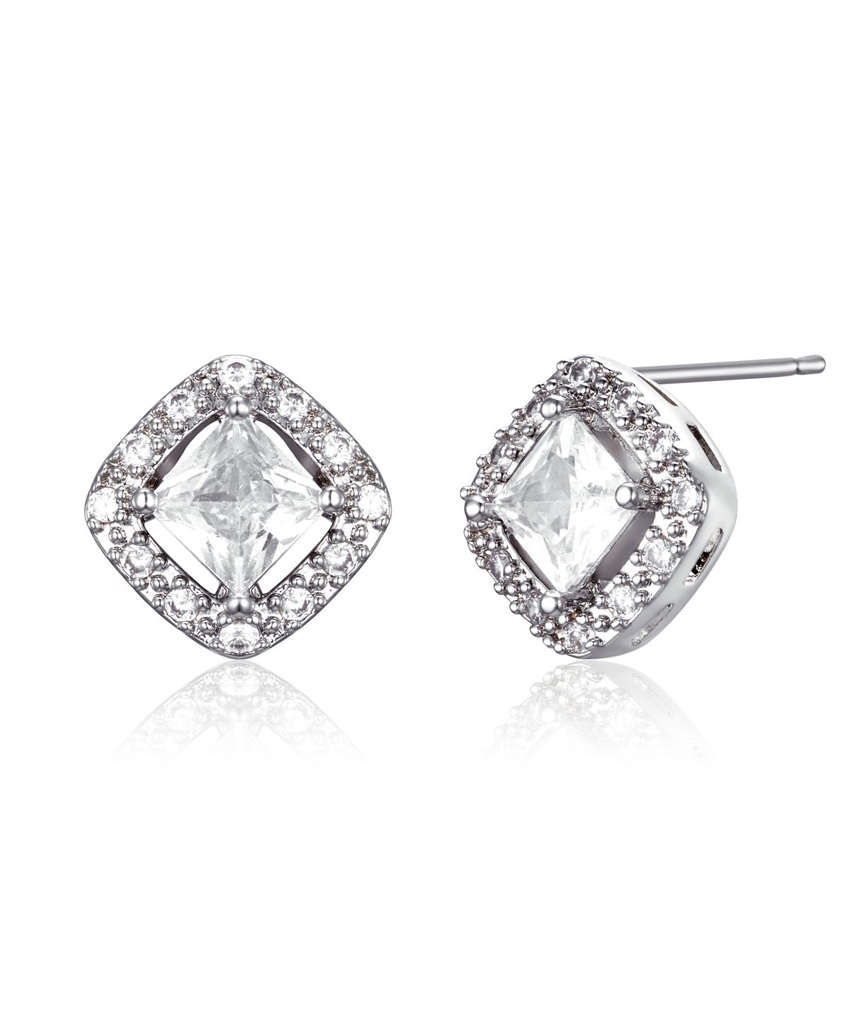 가이거주얼리(GEIGERJEWELRY) 18K GF 파인 더블 스퀘어 귀걸이 GI8KPEE071