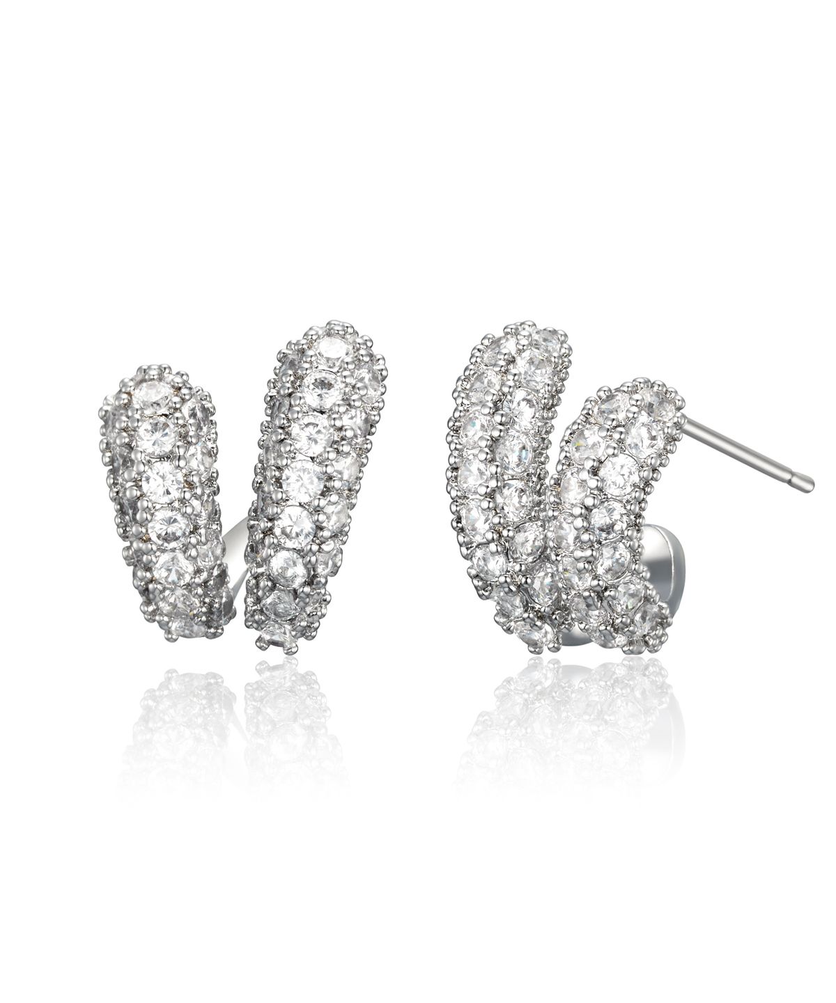 가이거주얼리(GEIGERJEWELRY) 18K GF 언발 커브 귀걸이 GI8KPEE068