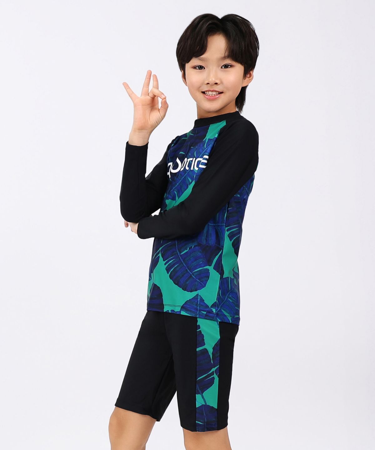 아쿠아티카(AQUATICA) 아동 래쉬가드 AQA486 일반용수경5종세트