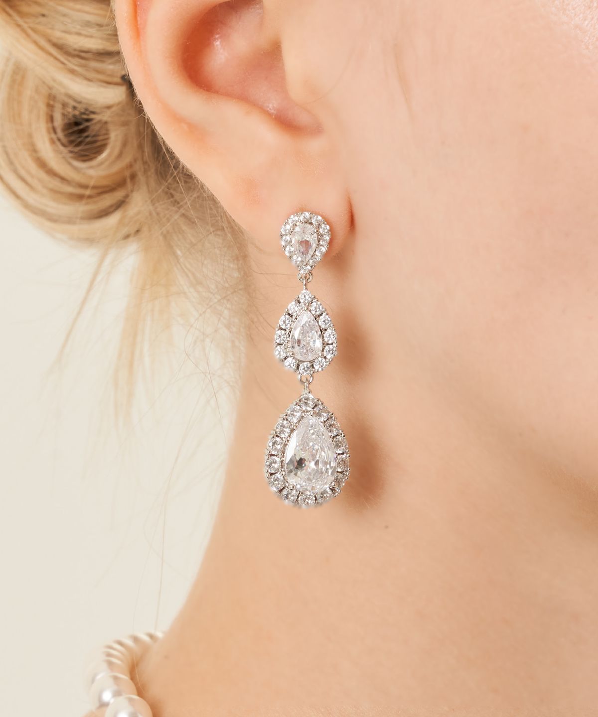가이거주얼리(GEIGERJEWELRY) 18K GF 빅 드롭 물방울 귀걸이 GI8KPEE063