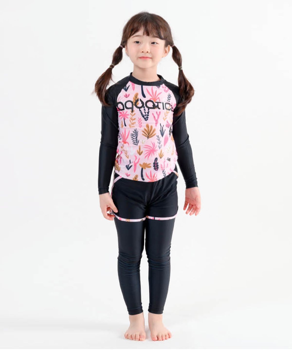 아쿠아티카(AQUATICA) 아동 래쉬가드 AQA495 스판수모3종세트