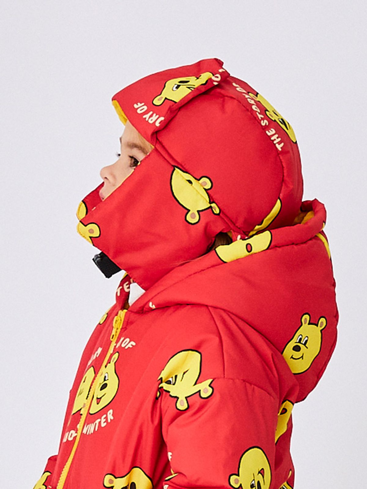 오즈키즈(OZKIZ) 베어베어 패딩 모자