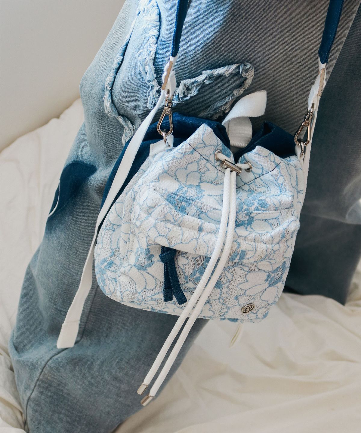 노브포에티(NOVE POETI) NOVE RO BAG_BL 노브 로 백 블루