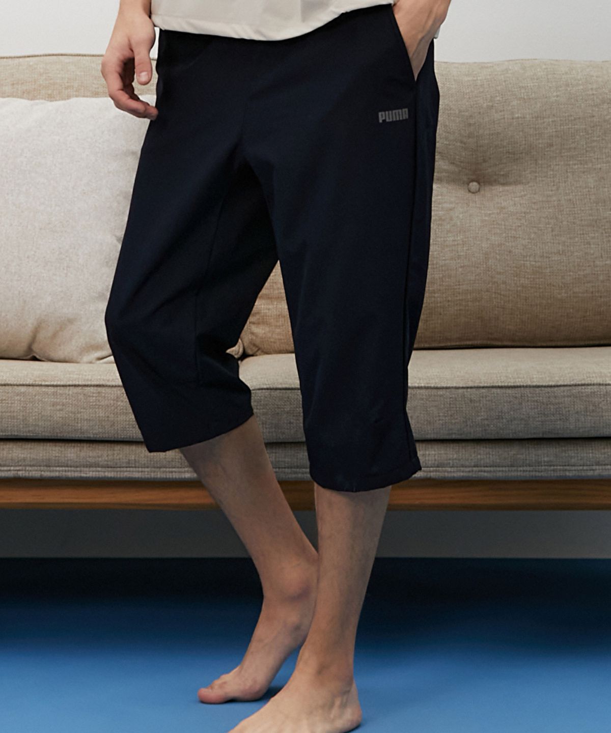 푸마 바디웨어(PUMA BODYWEAR) [3PACK] 남녀 트리코트 홈웨어 7부팬츠
