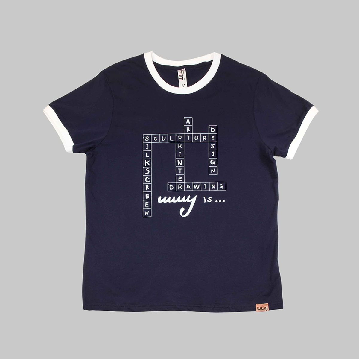 따따따와(WWWY) [WWWY]따따따와 낱말퍼즐 링거 티셔츠(2colors)