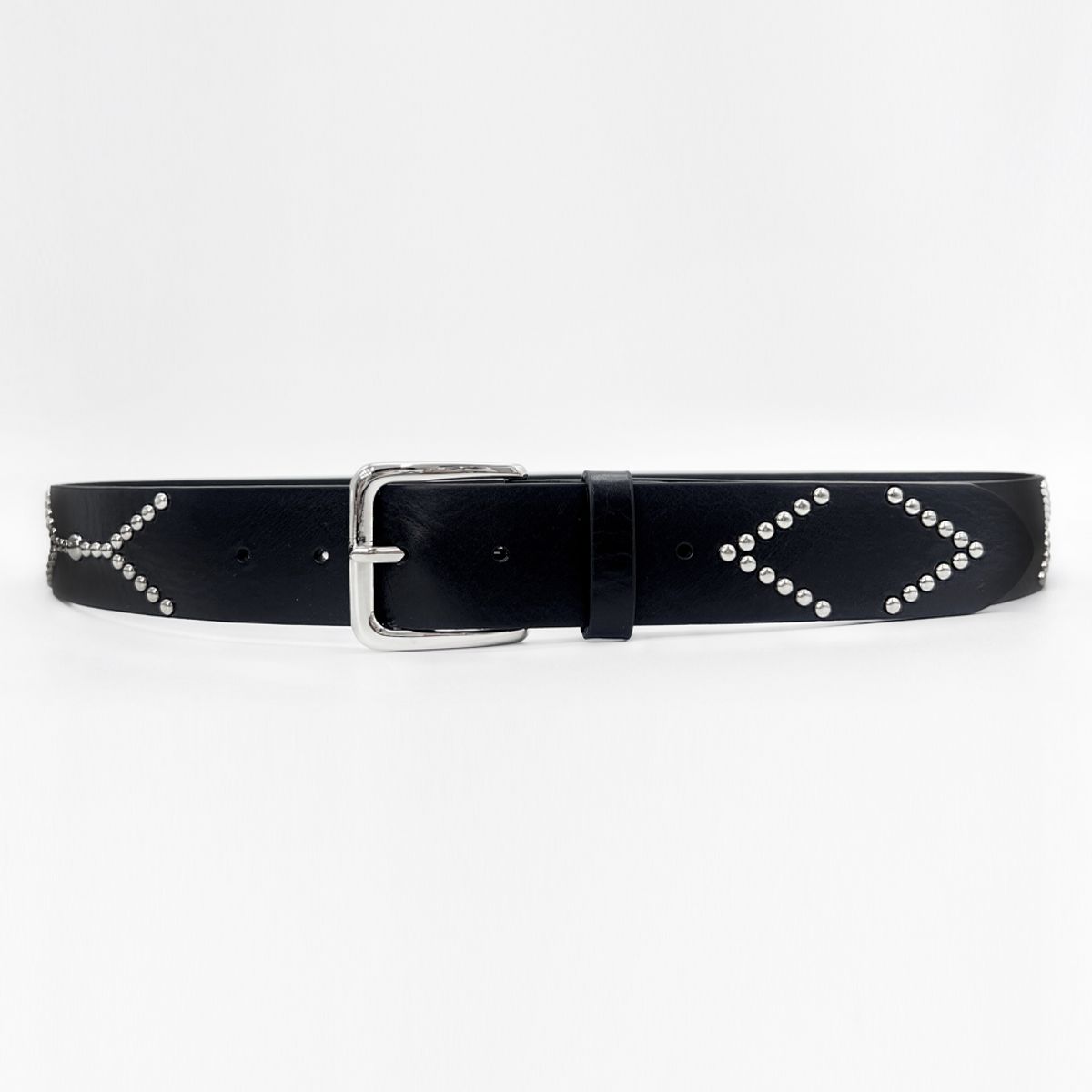 메종마스터(MAISON MASTER) xx stud belt  xx 스터드 벨트 ( (ITALY LEATHER)
