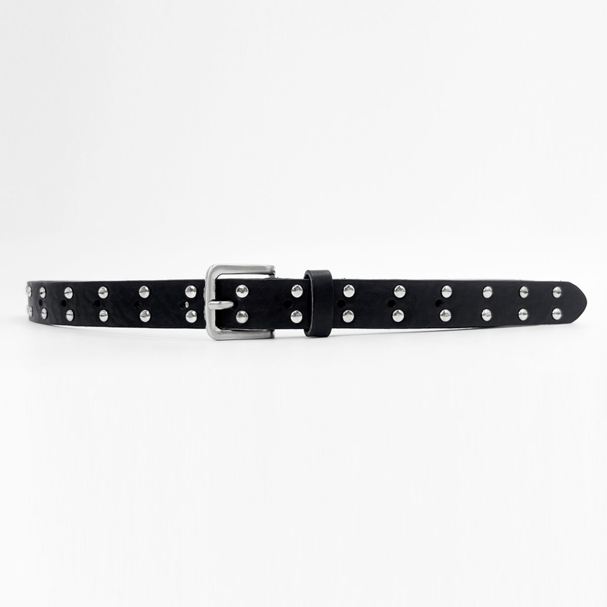 메종마스터(MAISON MASTER) slim double row belt  슬림 더블 로우 벨트 (ITALY LEATHER)