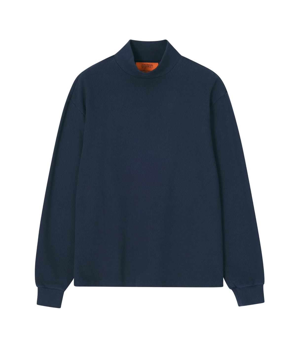 유니버셜 오버롤(UNIVERSAL OVERALL) U.O X SLICK AND EASY WAFFLE JOBS TEE NAVY