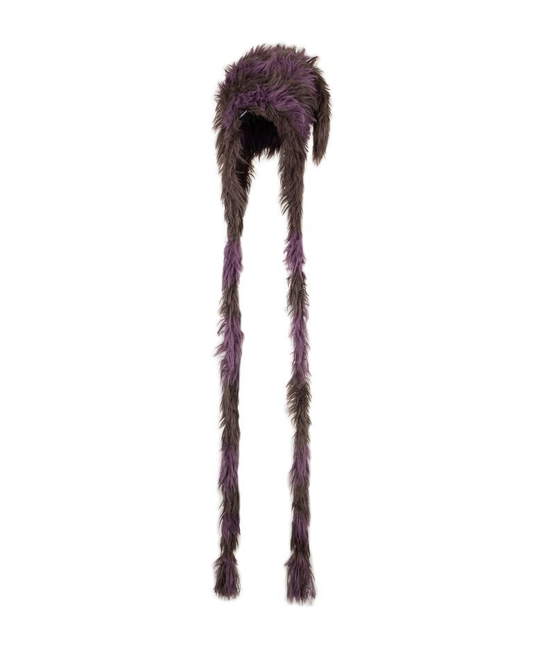 Hairy Puppy Hat (Purple)