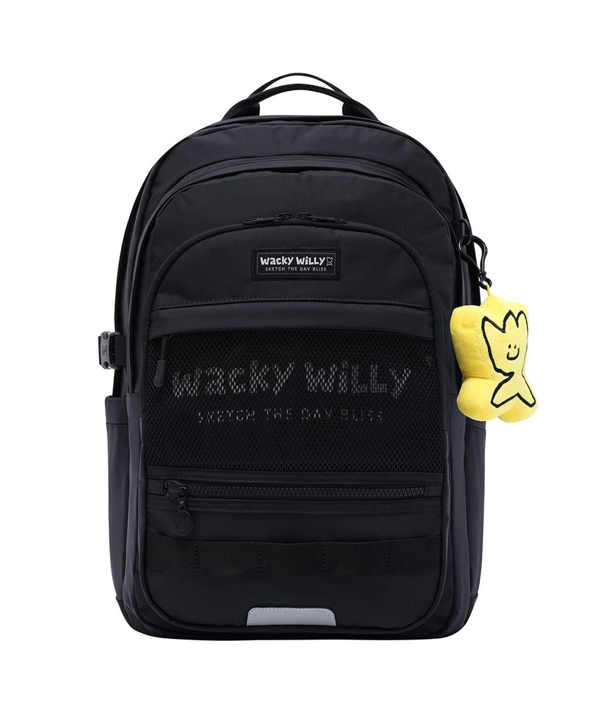 와키윌리(WACKY WILLY) [26SS] 플라이트 V2 백팩 28L 블랙