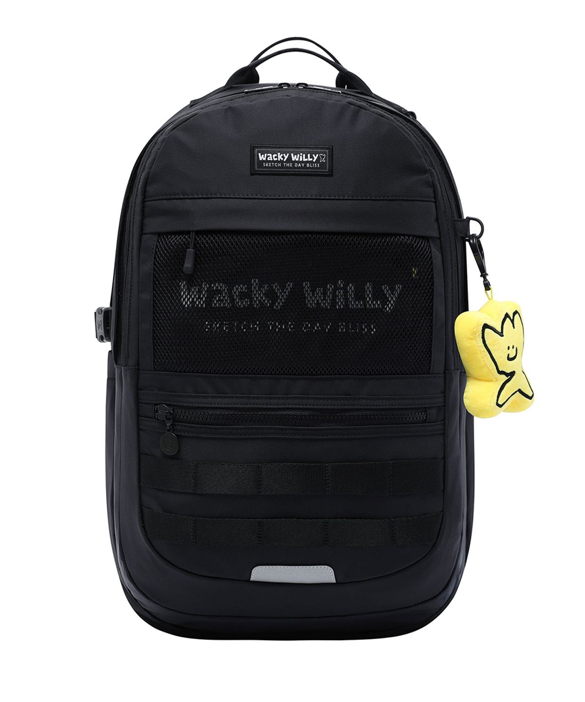 와키윌리(WACKY WILLY) [26SS] 플라이트 V2 백팩 33L 블랙