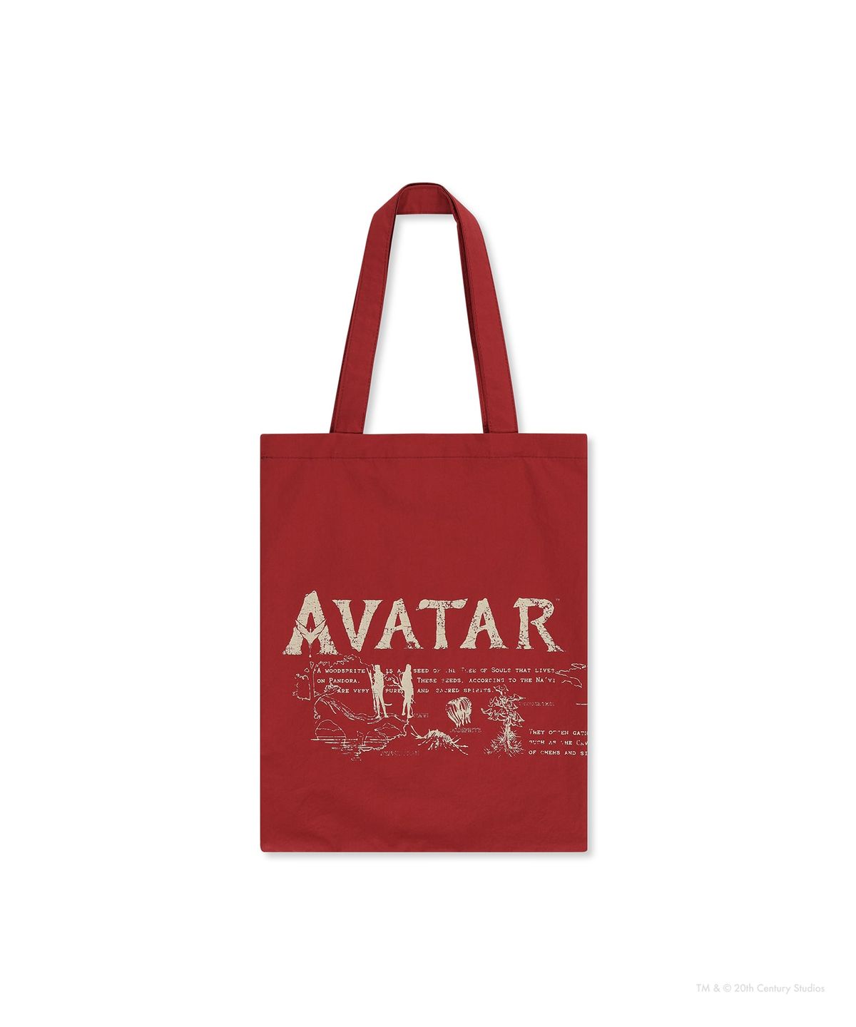 썬러브투어(SUNLOVETOUR) [AVATAR] Tote Bag Red