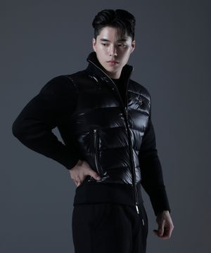 카미드 글로리 니트 패딩 재킷