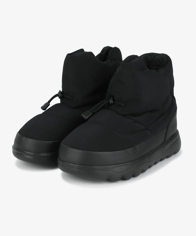 NS87R73J 여성 스트링 숏 부츠 BLACK