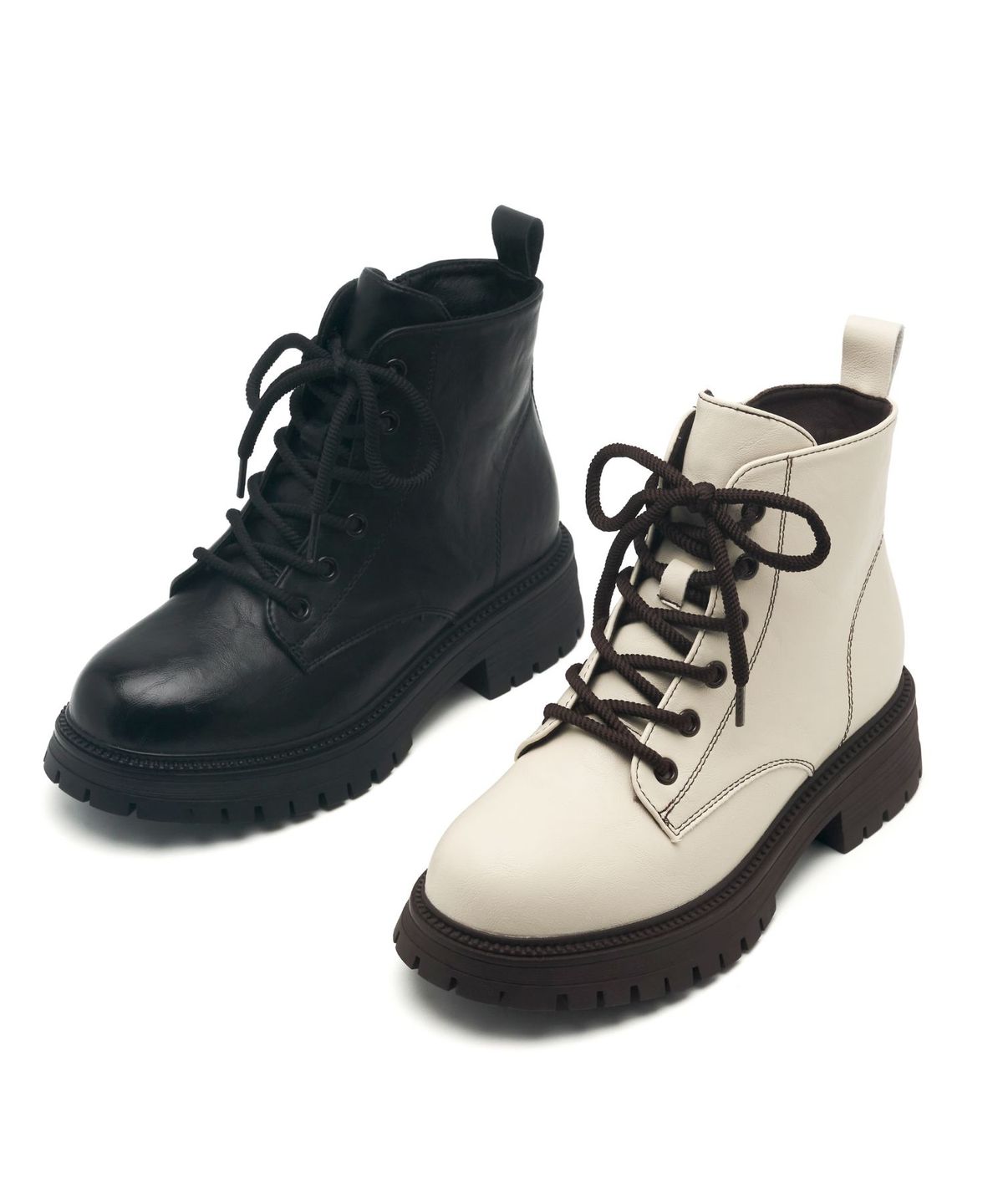 스퍼(SPUR) Etre Race Up Walker Boots 워커 부츠 5CM -VA9057 (2color)