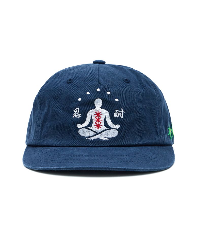 Mind Rest 5Panel Washed Cap Navy