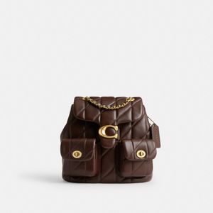 태비 백팩 위드 퀼팅 CU076 B4MPL