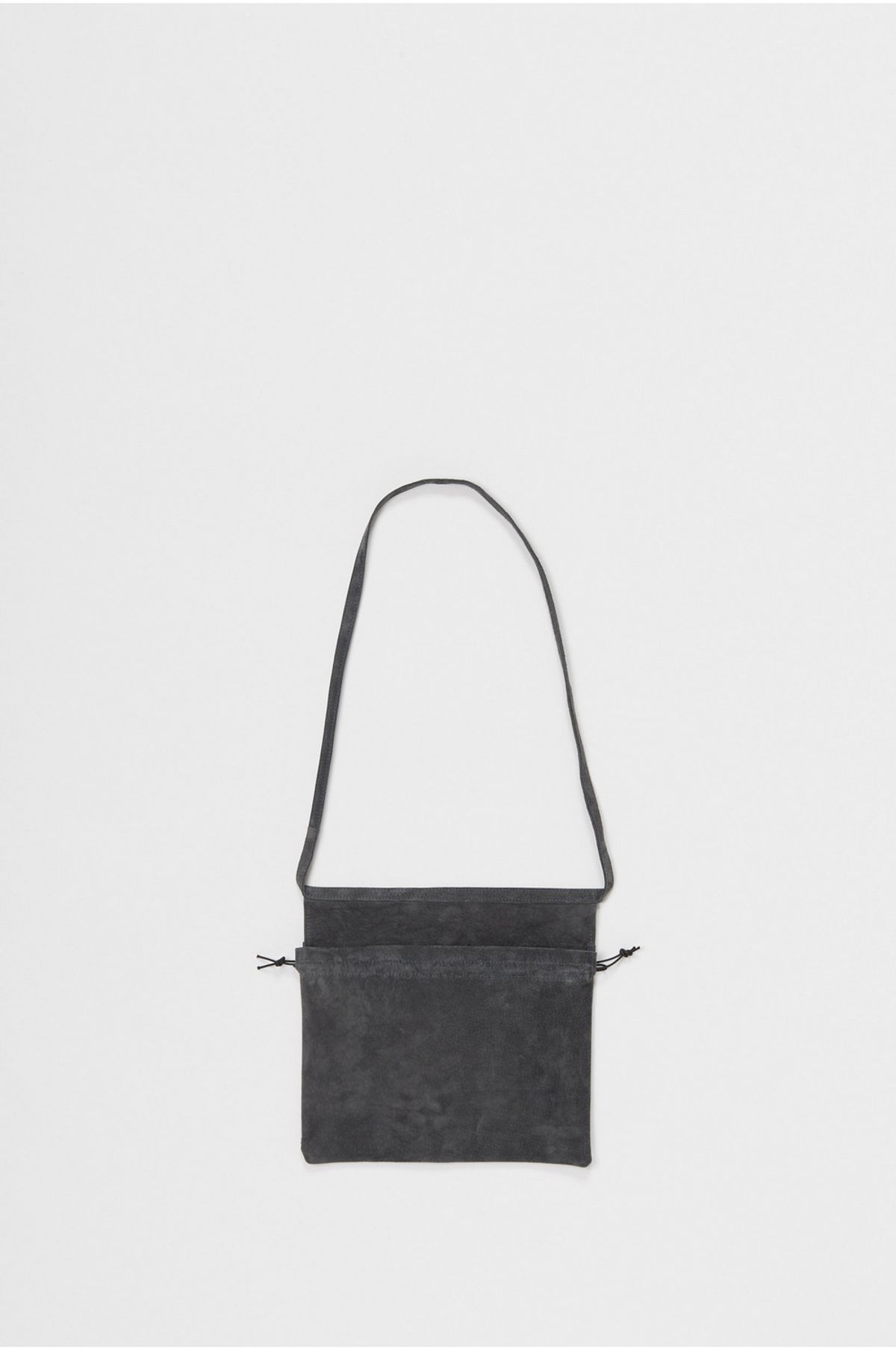 찬스클로딩(CHANCE CLOTHING) red cross bag small - dark gray