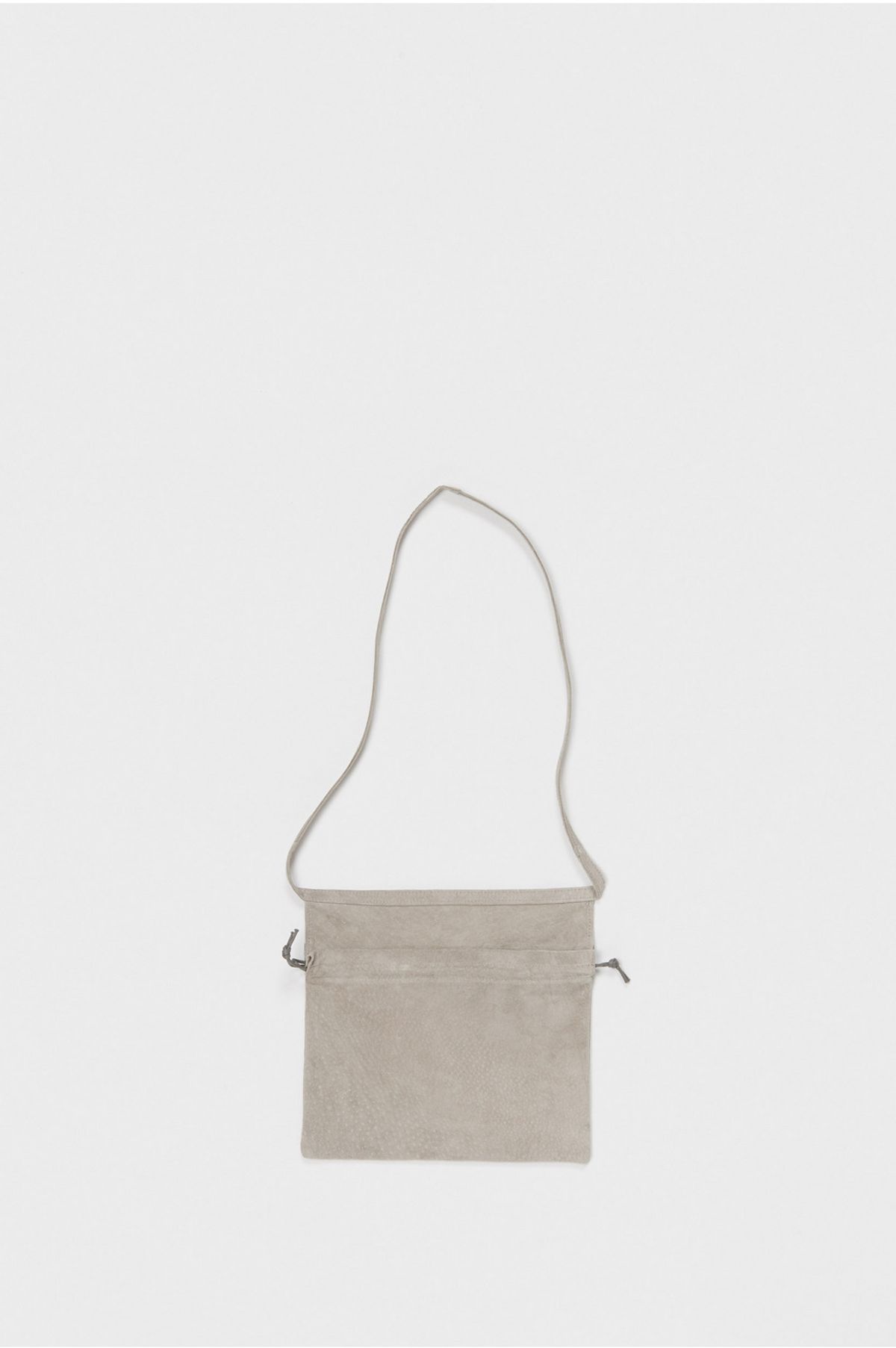 찬스클로딩(CHANCE CLOTHING) red cross bag small - light gray